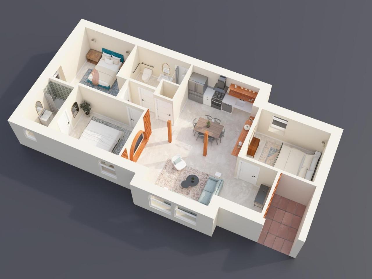 Holiday home La Casa Blanca En Mississisppi - 95 Walkscore